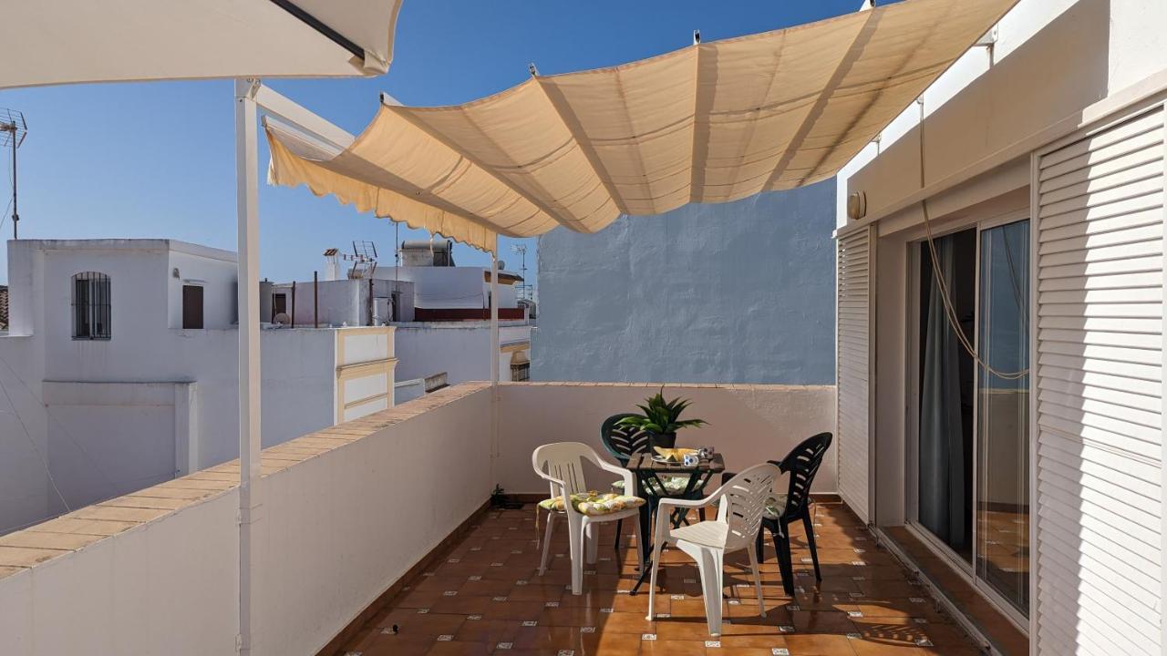 Apartamento Ático con Vistas a 5 min de la Playa y en el Casco Antiguo Barbate Exterior foto